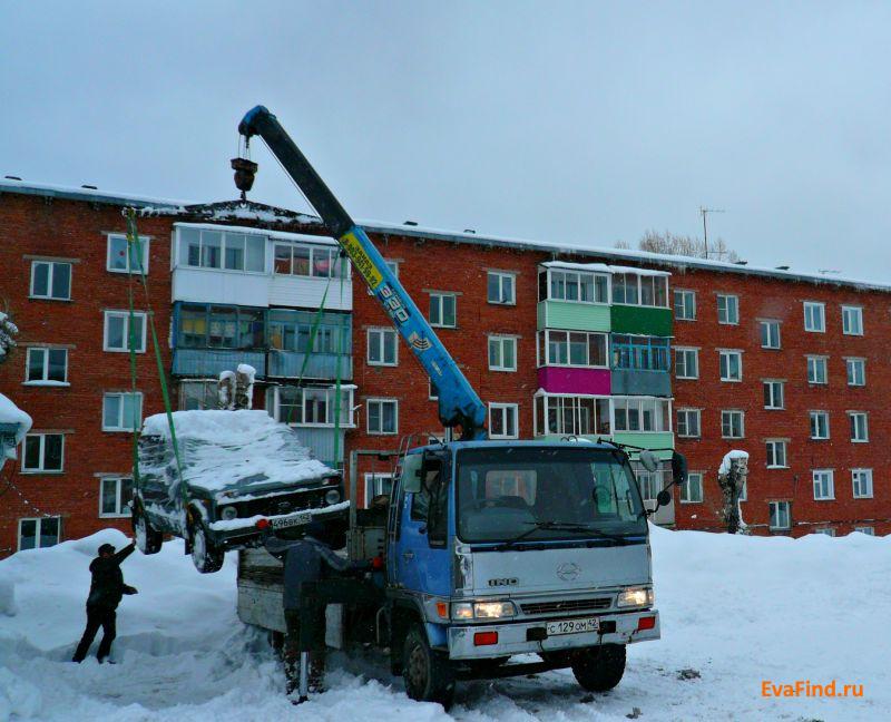 эвакуатор evafind Hino Ranger